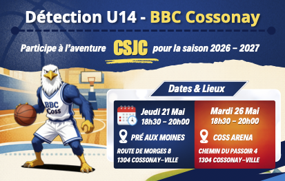 Détections U14 saison 26-27